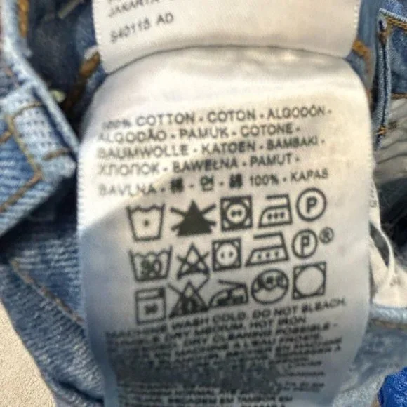 Levi's Balloon Leg Jeans Light Wash 85314-0010 - Picture 8 of 10